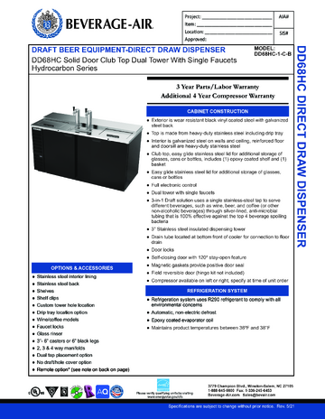 Spec Sheet