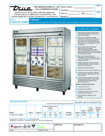 Spec Sheet