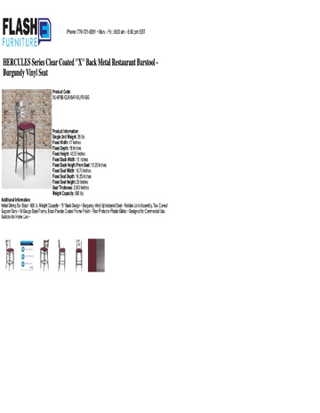 Spec Sheet