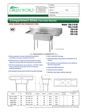 Spec Sheet