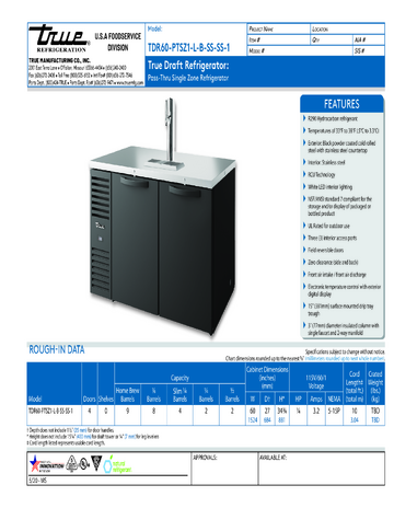 Spec Sheet