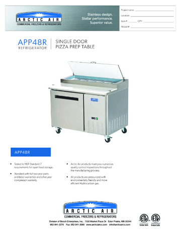 Spec Sheet
