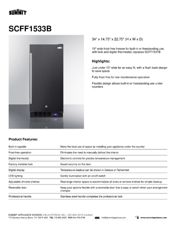 Spec Sheet