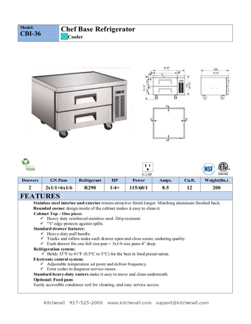 Spec Sheet