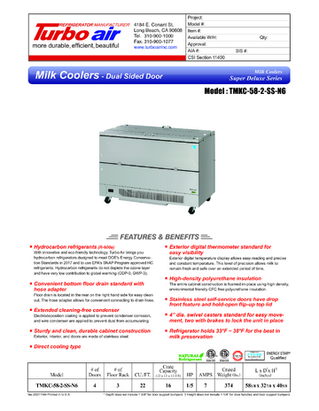 Spec Sheet