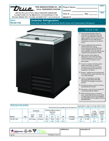 Spec Sheet