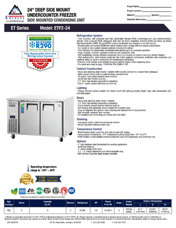 Spec Sheet