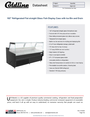 Spec Sheet