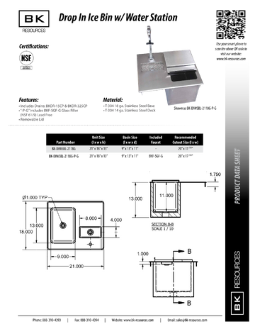 Spec Sheet