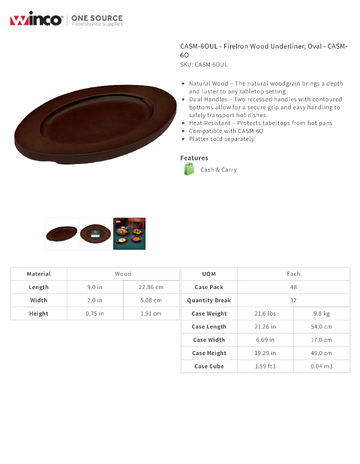 Spec Sheet