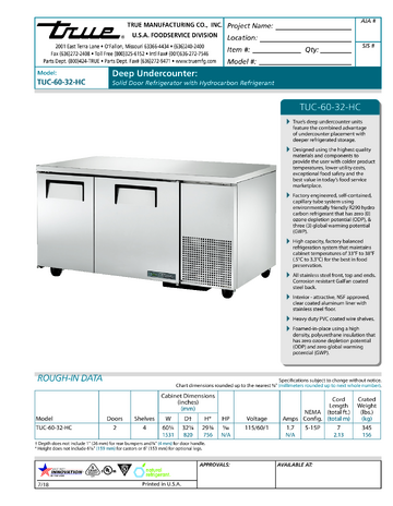 Spec Sheet