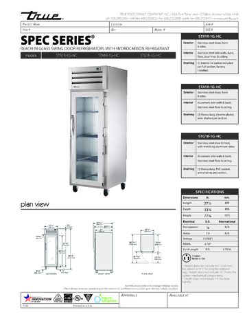 Spec Sheet
