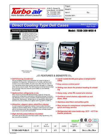 Spec Sheet