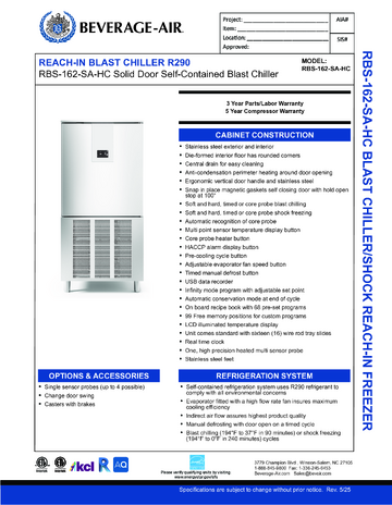 Spec Sheet