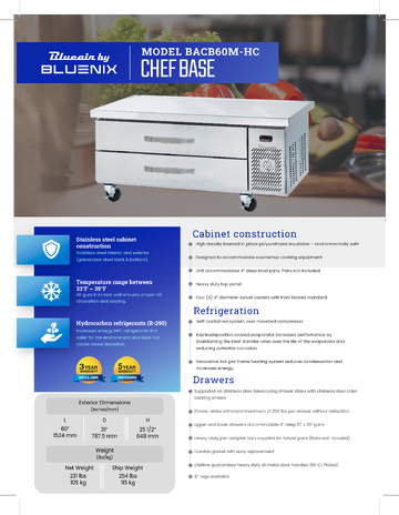 Spec Sheet