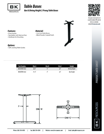 Spec Sheet