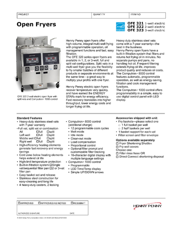 Spec Sheet