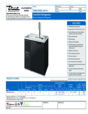Spec Sheet