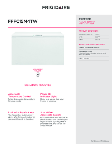 Spec Sheet