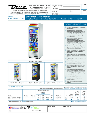 Spec Sheet