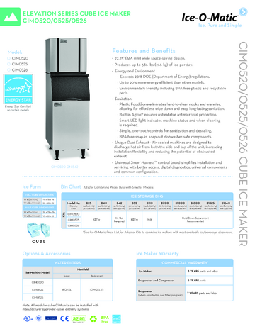 Spec Sheet