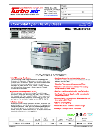 Spec Sheet