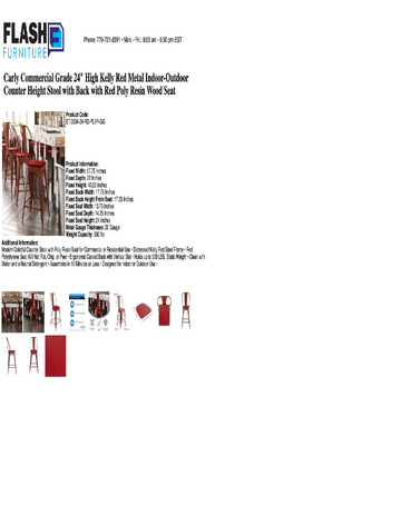 Spec Sheet