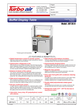 Spec Sheet
