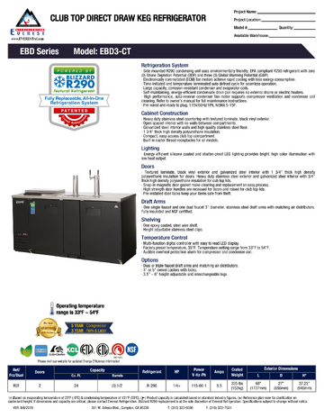 Spec Sheet