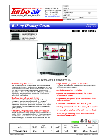 Spec Sheet