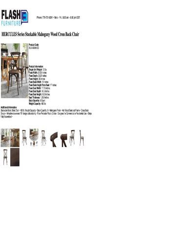 Spec Sheet