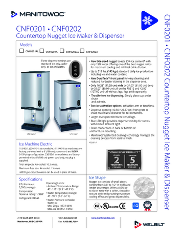 Spec Sheet