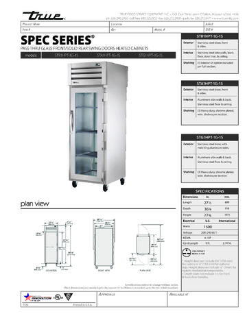 Spec Sheet