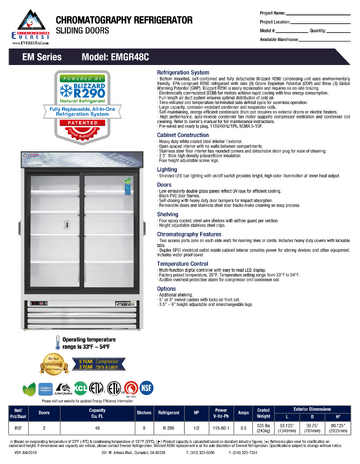 Spec Sheet