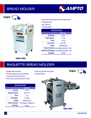 Spec Sheet