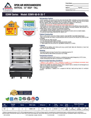Spec Sheet