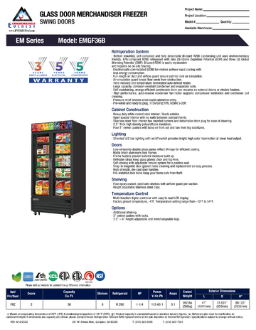 Spec Sheet