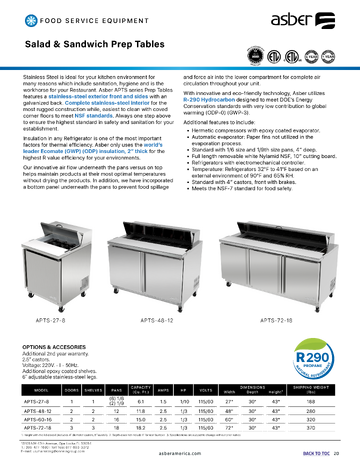 Spec Sheet
