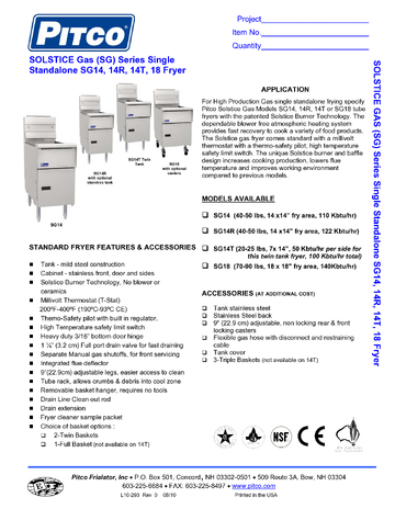 Spec Sheet