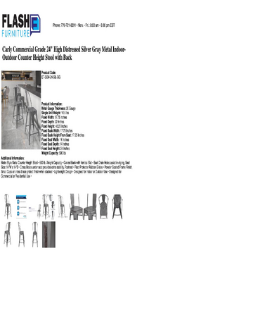 Spec Sheet
