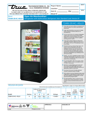 Spec Sheet