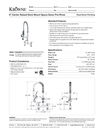 Spec Sheet