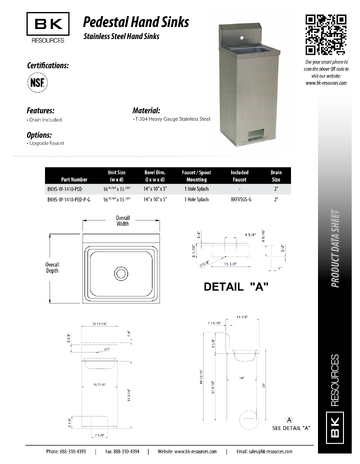 Spec Sheet