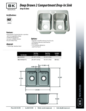 Spec Sheet
