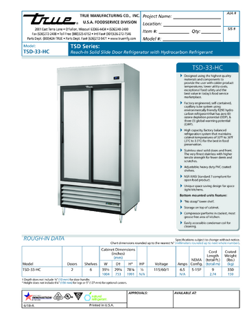 Spec Sheet