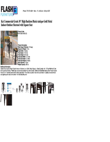 Spec Sheet