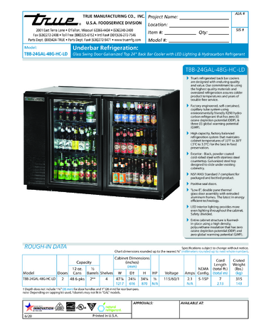Spec Sheet