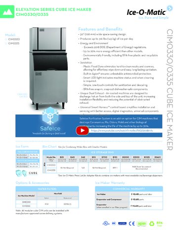 Spec Sheet
