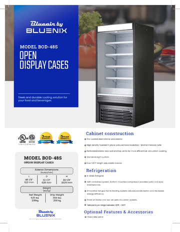 Spec Sheet
