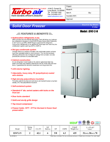 Spec Sheet